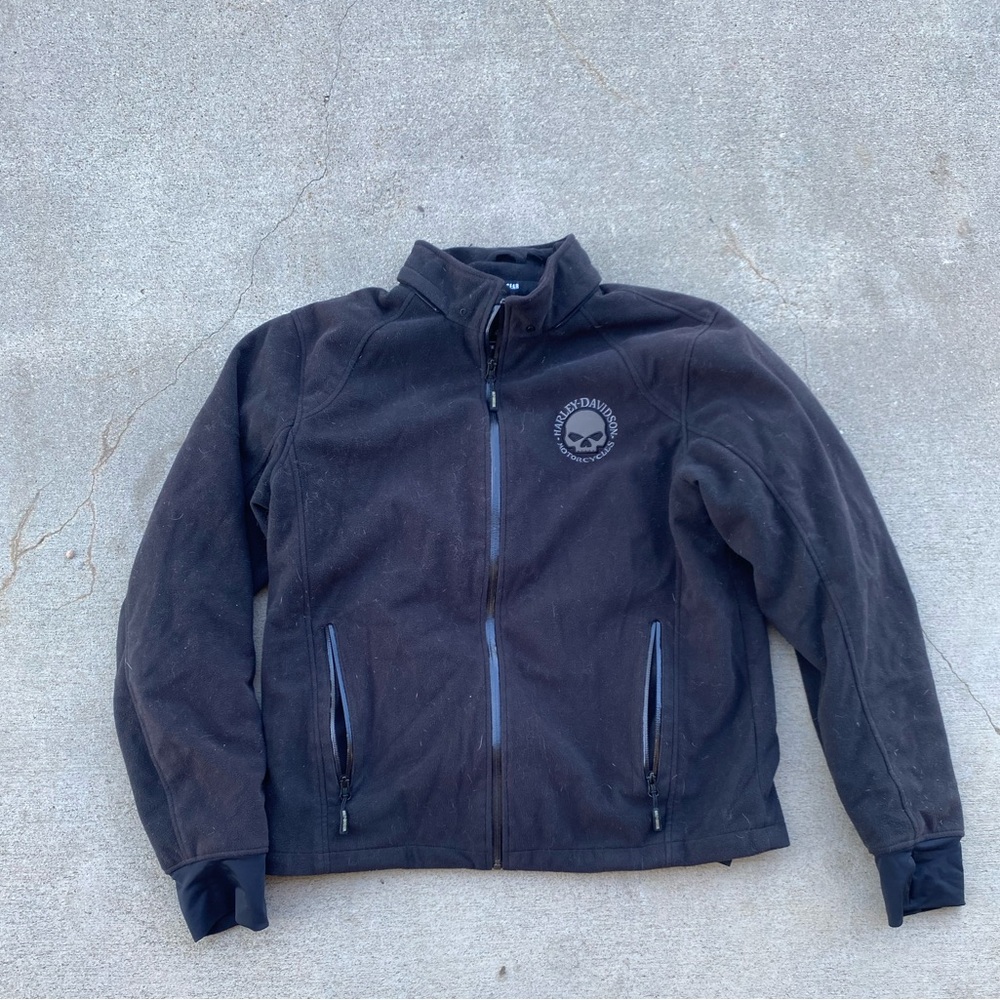 Riders coat block lined skull